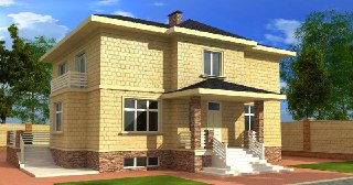 Строительство дома из пеноблока под ключ Красноярск цены от 12234 руб.