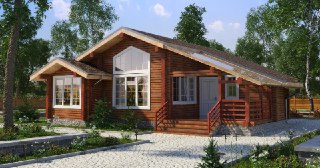 Строительство домов из двойного бруса под ключ Красноярск цены от 12850 руб.
