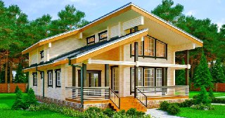 Проекты домов из бруса Красноярск цена от 19532 руб.