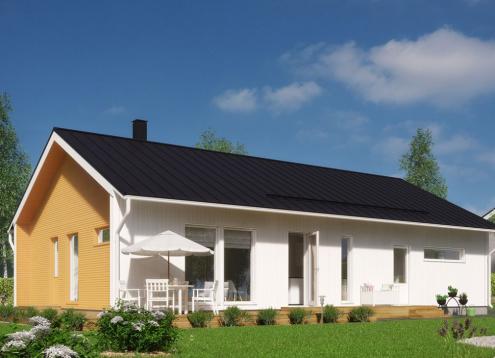 № 1057 Купить Проект дома Карна 116-134. Закажите готовый проект № 1057 в Красноярске, цена 41760 руб.