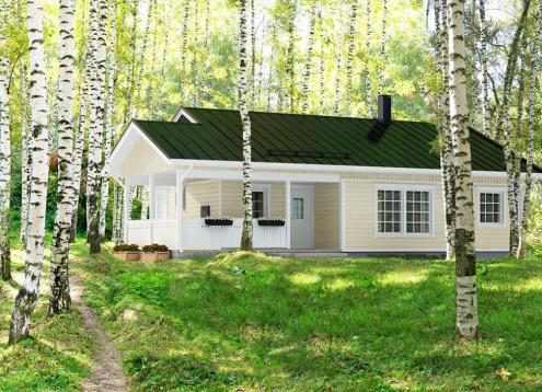 № 1147 Купить Проект дома Месимарджа. Закажите готовый проект № 1147 в Красноярске, цена 25380 руб.