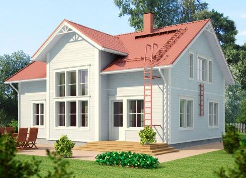 № 1212 Купить Проект дома Ностальгия 156. Закажите готовый проект № 1212 в Красноярске, цена 56160 руб.