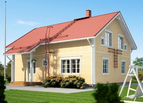 № 1215 Купить Проект дома Хераскартано 159-184. Закажите готовый проект № 1215 в Красноярске, цена 57240 руб.