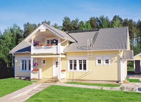 № 1226 Купить Проект дома Котикартано 165 (111). Закажите готовый проект № 1226 в Красноярске, цена 59400 руб.