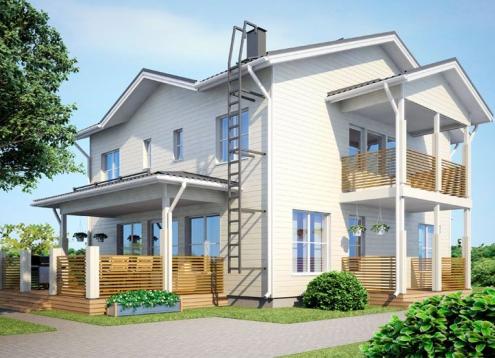 № 1238 Купить Проект дома Ратихера 173 А. Закажите готовый проект № 1238 в Красноярске, цена 62280 руб.