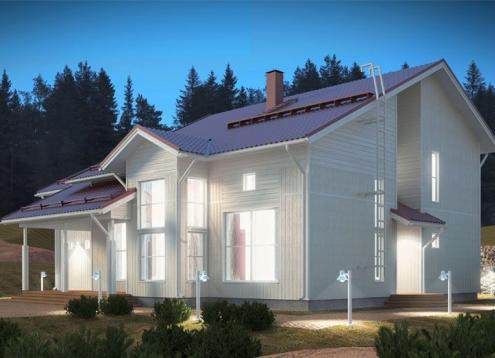 № 1251 Купить Проект дома Ратихера 209. Закажите готовый проект № 1251 в Красноярске, цена 75240 руб.