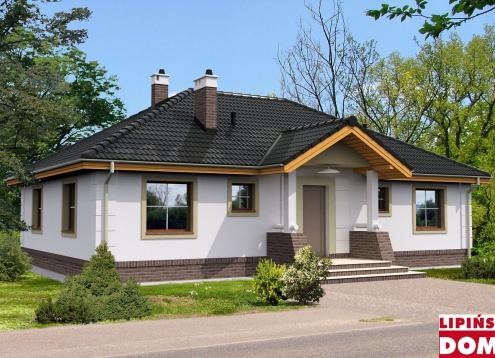 № 1286 Купить Проект дома Равенна. Закажите готовый проект № 1286 в Красноярске, цена 39240 руб.