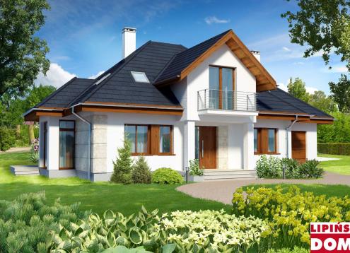 № 1359 Купить Проект дома Дижонский 2. Закажите готовый проект № 1359 в Красноярске, цена 56844 руб.