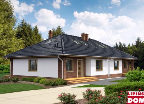 № 1363 Купить Проект дома Сиэтл. Закажите готовый проект № 1363 в Красноярске, цена 37584 руб.
