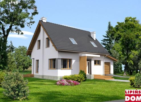 № 1371 Купить Проект дома Лорето. Закажите готовый проект № 1371 в Красноярске, цена 34477 руб.
