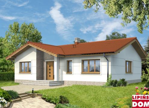 № 1406 Купить Проект дома Сага. Закажите готовый проект № 1406 в Красноярске, цена 38812 руб.
