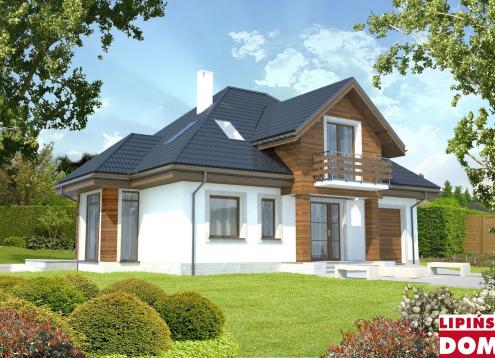 № 1442 Купить Проект дома Диджонский. Закажите готовый проект № 1442 в Красноярске, цена 46570 руб.