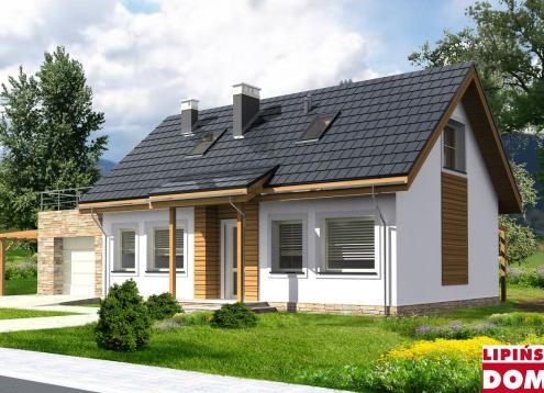 № 1535 Купить Проект дома Леон 2. Закажите готовый проект № 1535 в Красноярске, цена 37361 руб.