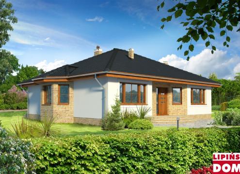 № 1551 Купить Проект дома Капри. Закажите готовый проект № 1551 в Красноярске, цена 39906 руб.