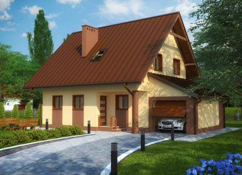 № 1601 Купить Проект дома Команше. Закажите готовый проект № 1601 в Красноярске, цена 32796 руб.