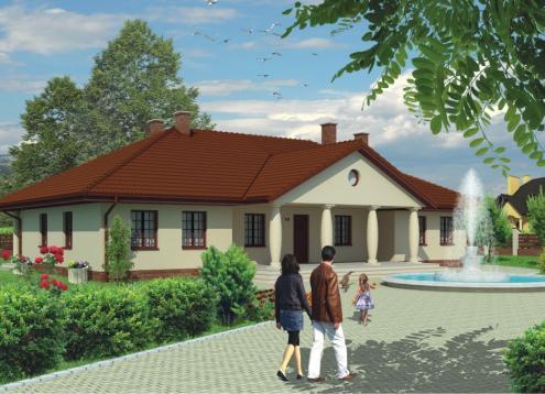№ 1614 Купить Проект дома Сохатый. Закажите готовый проект № 1614 в Красноярске, цена 73188 руб.