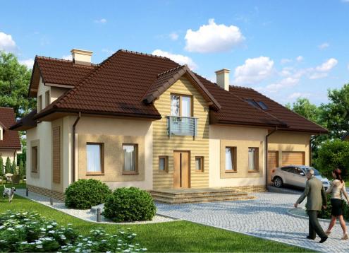 № 1627 Купить Проект дома Астра. Закажите готовый проект № 1627 в Красноярске, цена 60408 руб.