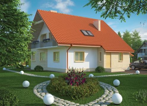 № 1655 Купить Проект дома Колебиво Н. Закажите готовый проект № 1655 в Красноярске, цена 48672 руб.