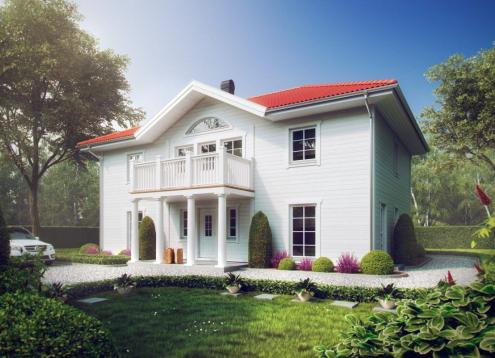 № 1687 Купить Проект дома Экибана. Закажите готовый проект № 1687 в Красноярске, цена 70560 руб.