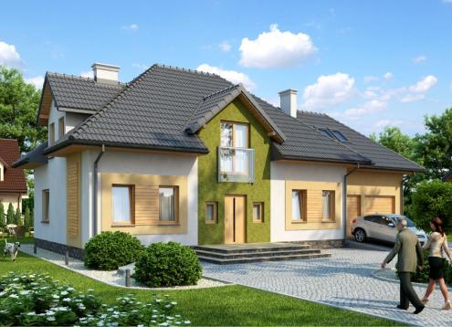 № 1820 Купить Проект дома Астра-2. Закажите готовый проект № 1820 в Красноярске, цена 59256 руб.