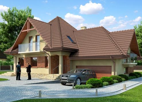 № 1822 Купить Проект дома Вереск-2. Закажите готовый проект № 1822 в Красноярске, цена 53784 руб.